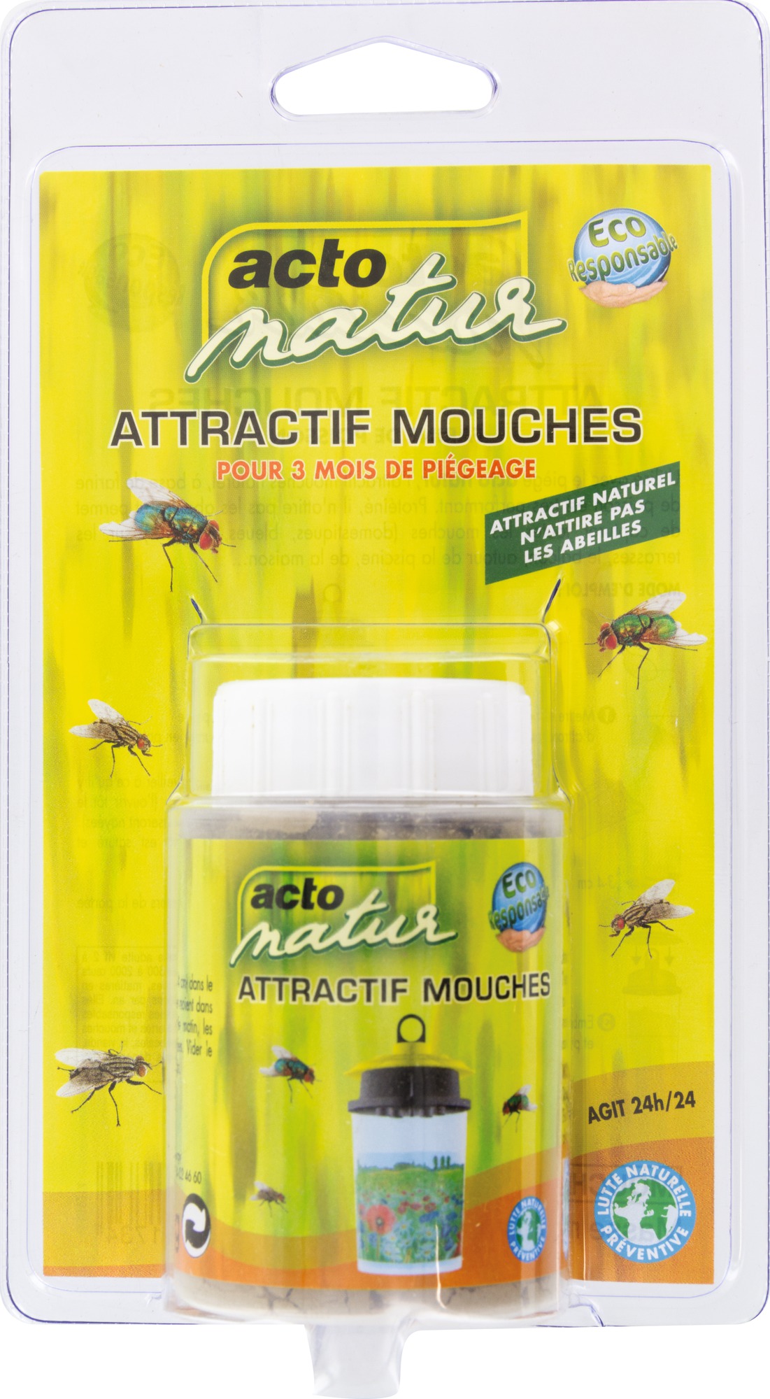 Attractif mouches pour piège Acto Natur - Flacon 60 g