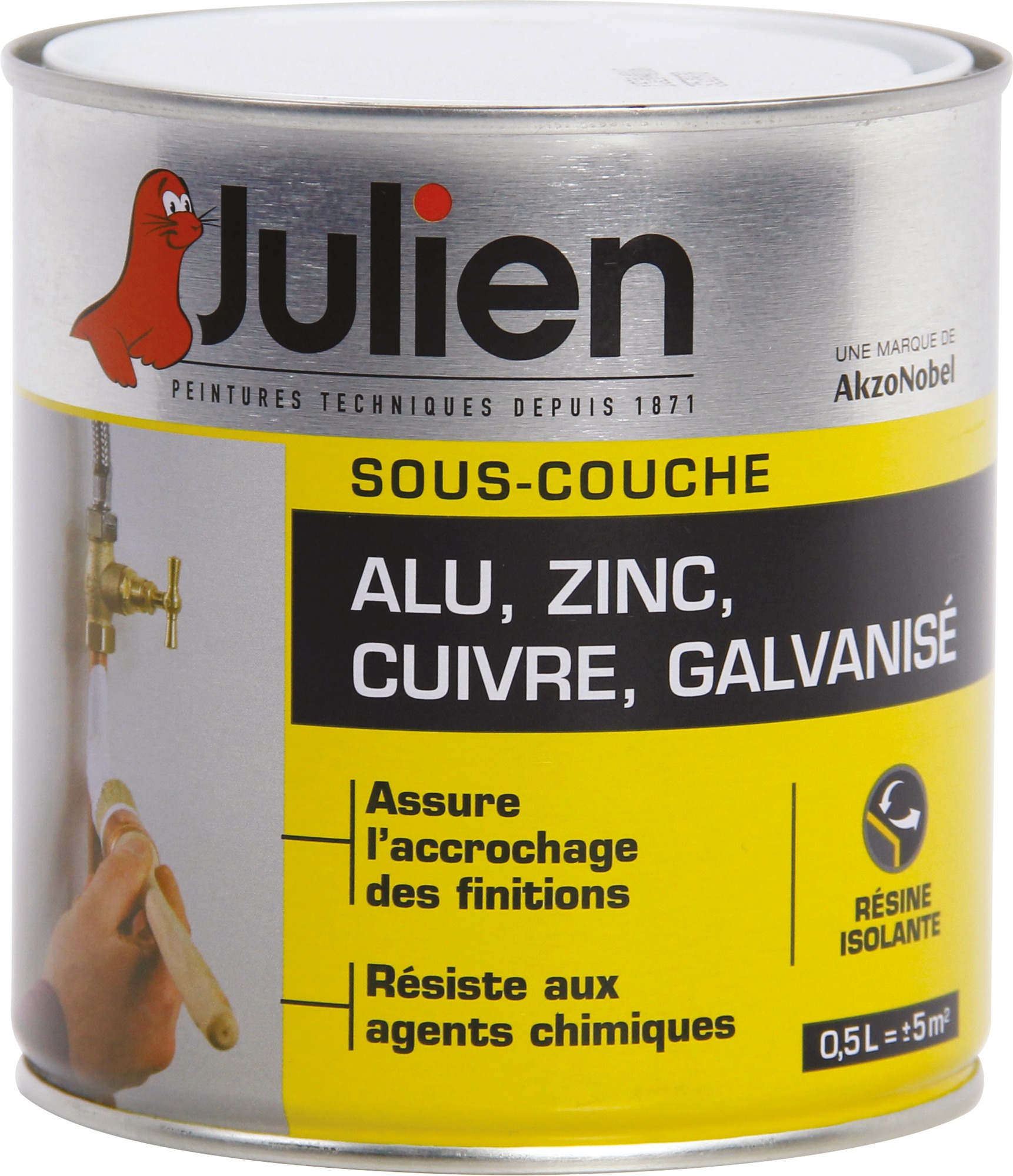 Sous-couche Julien - Métaux non ferreux J1 - 500 ml