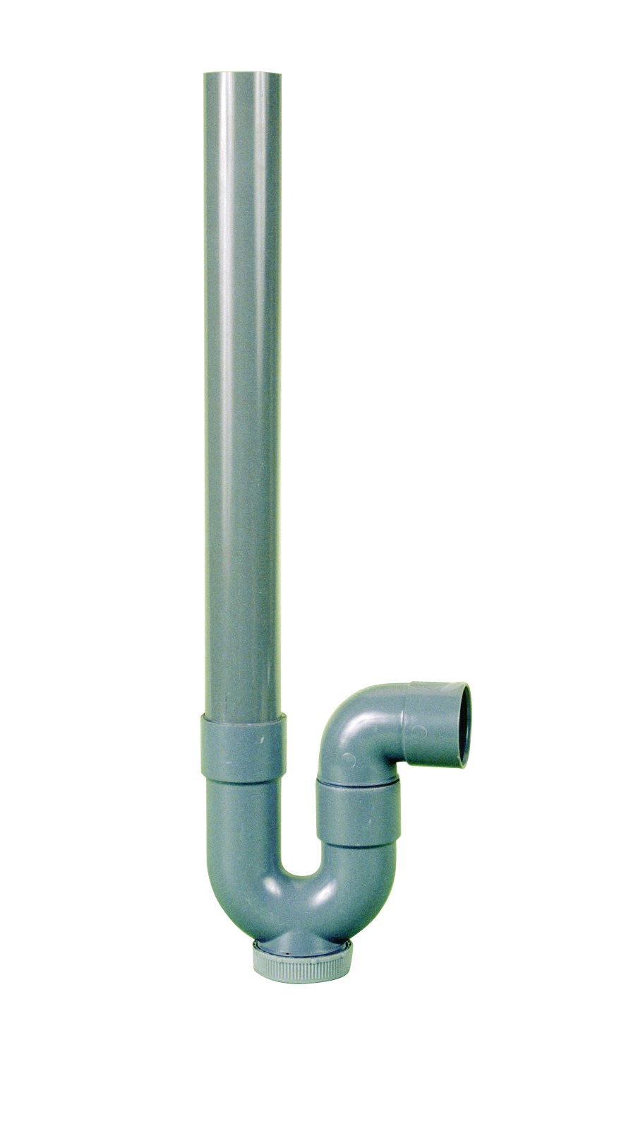 Siphon PVC simple entrée Neptune - Sortie horizontale - Diamètre 40 mm