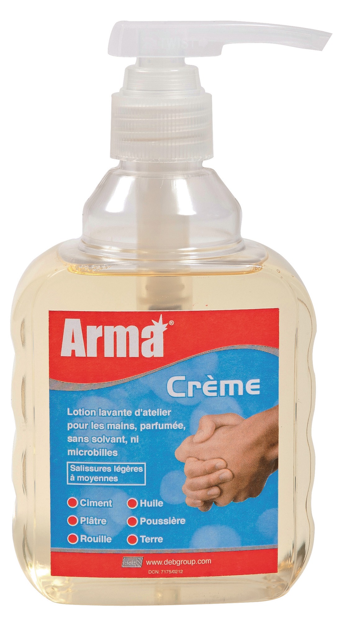 Savon crème Arma - Flacon pompe 450 ml