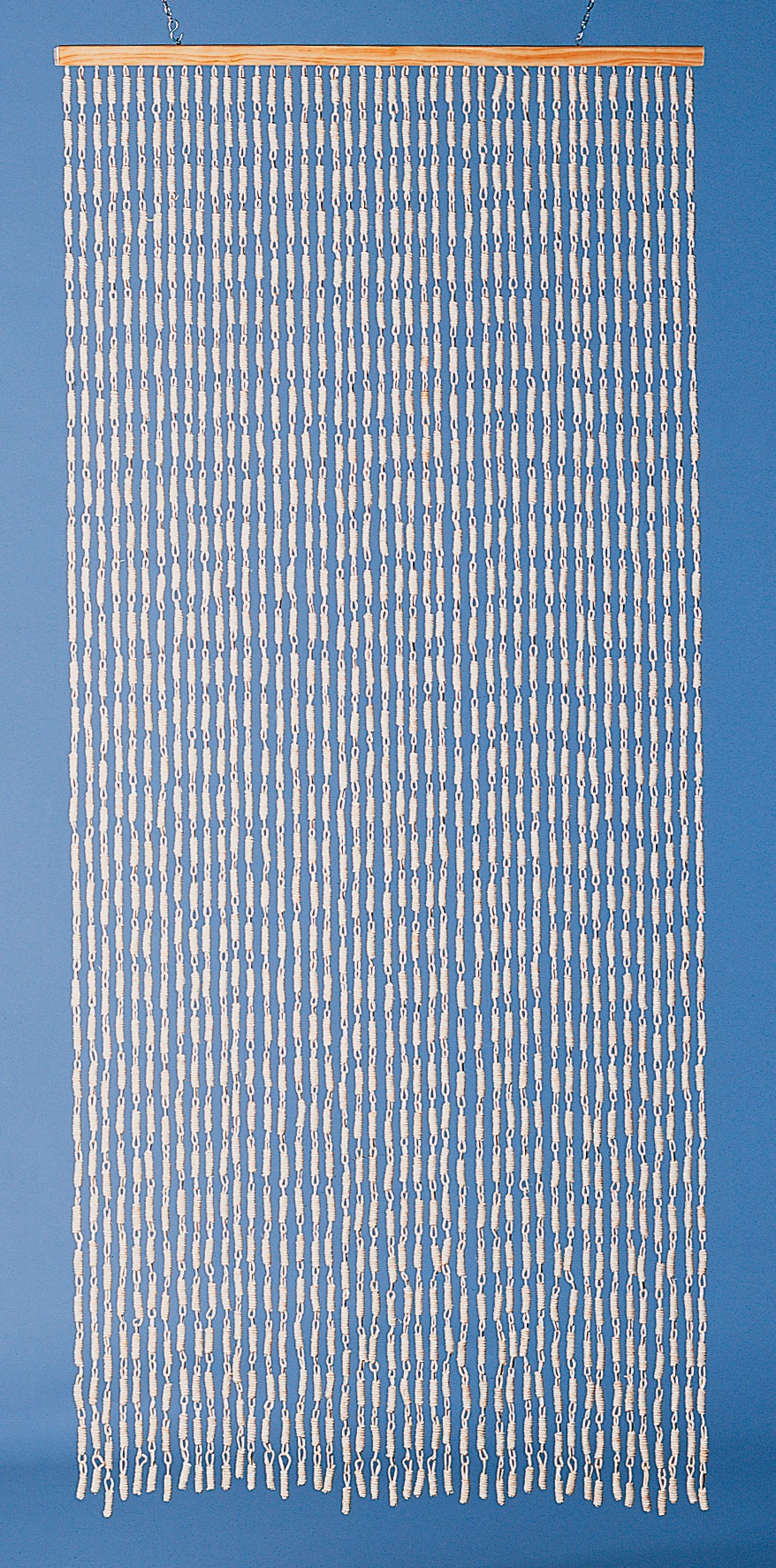 Rideau de porte - Torsadé de mais Naturel Morel - 90 x 200 cm