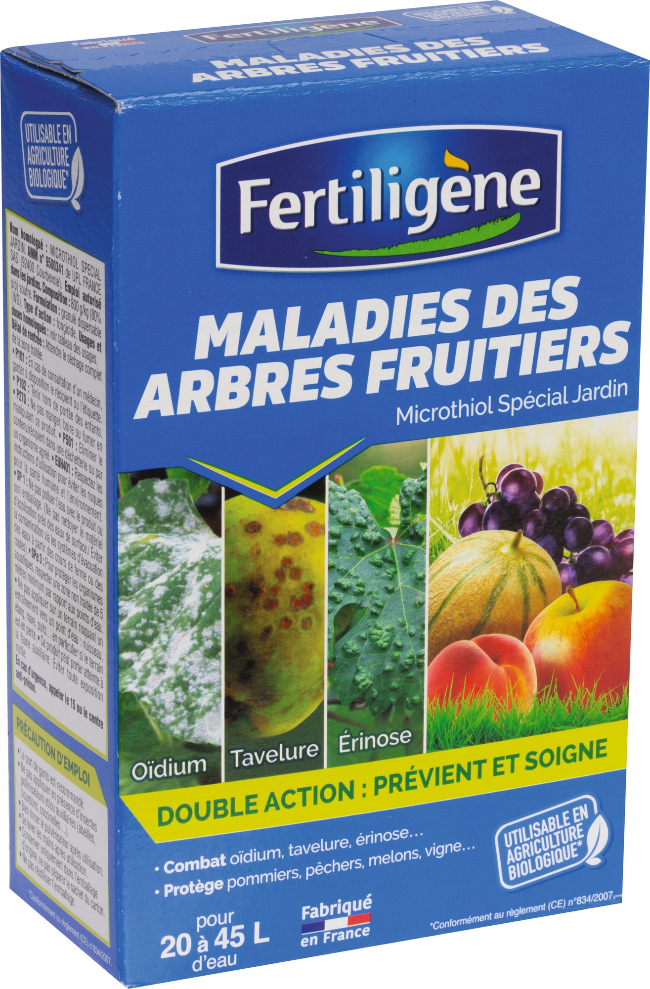 Maladies des arbres fruitiers Fertiligène - Boîte 350 g