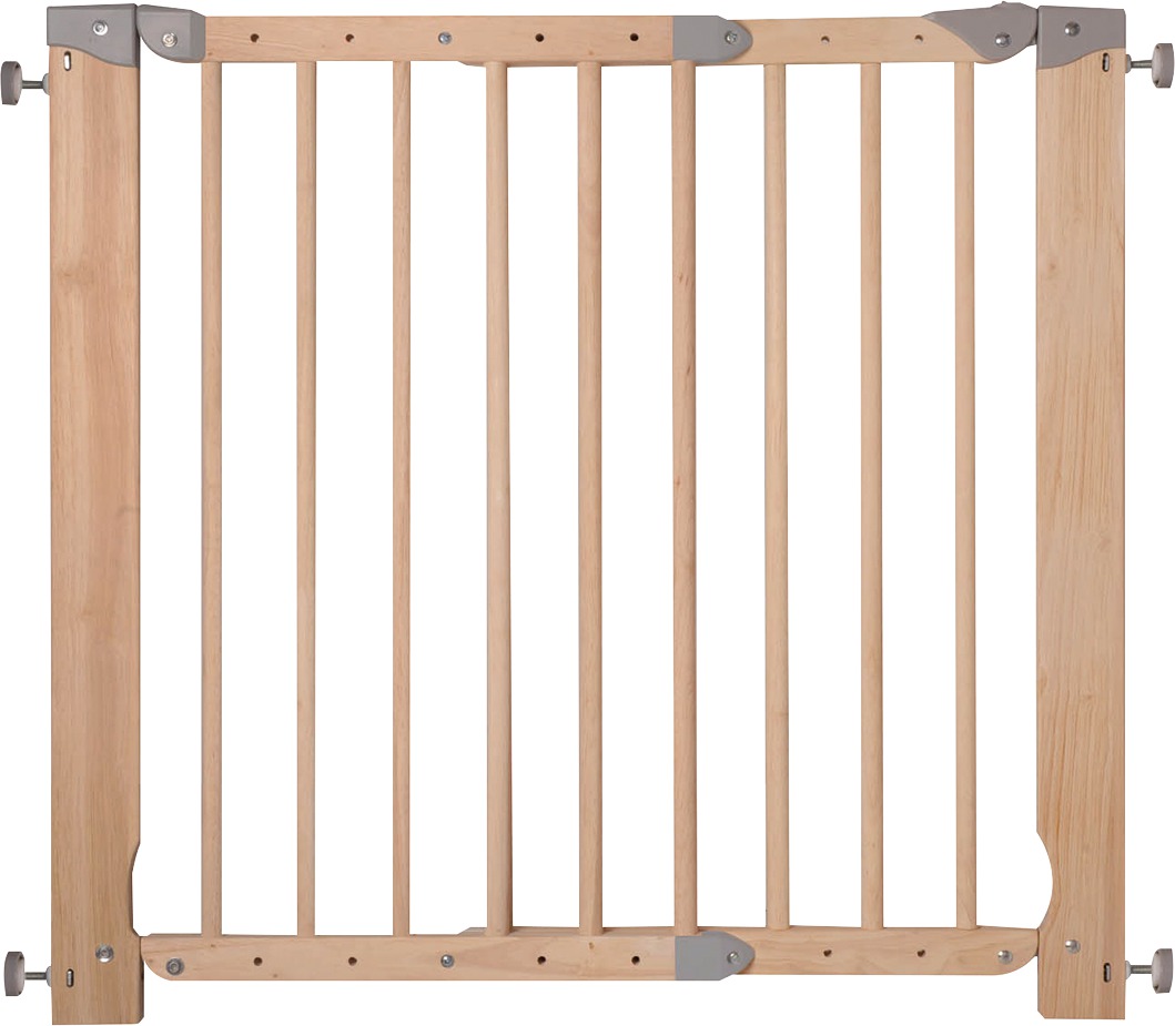 Barriére de sécurité amovible bois réglable Nordlinger  - Longueur 70 à 103 cm