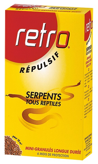 Répulsif serpents Retro - Granulés 400 g