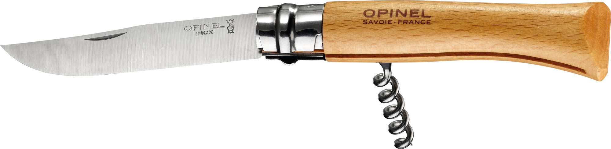 Couteau tire bouchon Opinel - Lame inox N°10