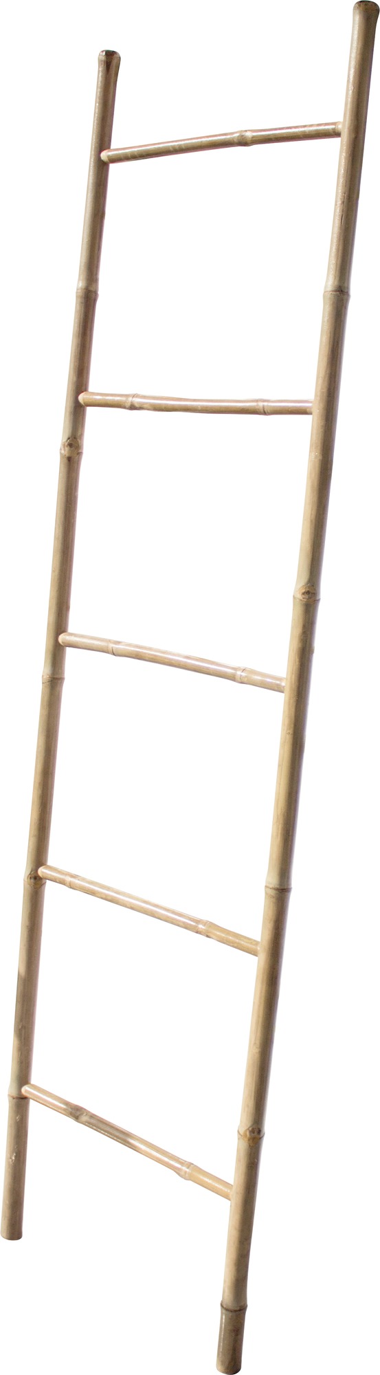 Porte-serviettes échelle bambou naturel Scali Gelco - Hauteur 180 cm - Largeur 50 cm