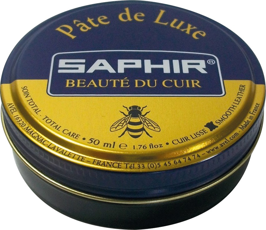 Cirage pâte de luxe Saphir - Noir - 50 ml