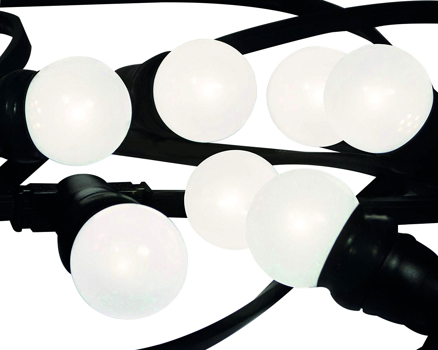 Guirlande LED blanches Tibelec - Longueur 10 m - 10 ampoules