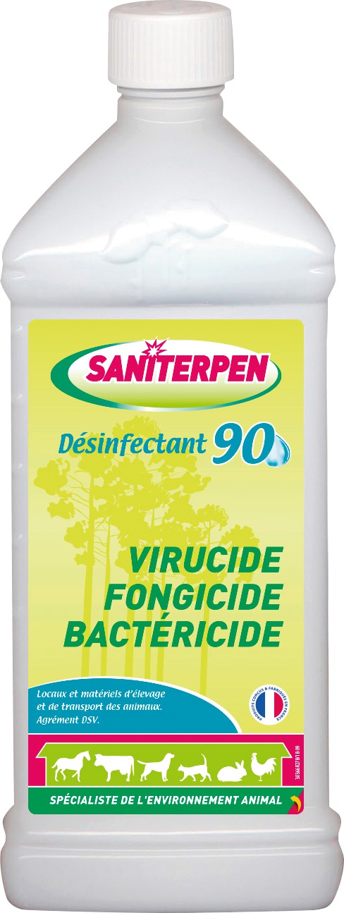 Désinfectant 90 - Bidon 1 l - Saniterpen