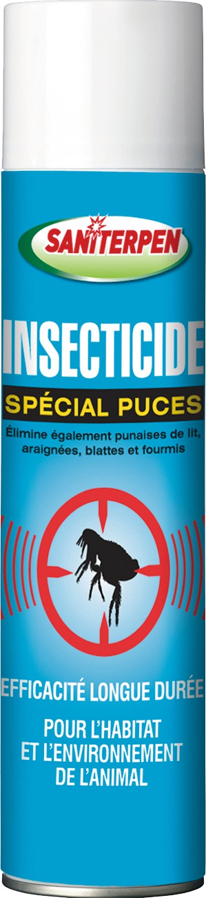 Saniterpen Insecticide Spécial Puces - 400 ml