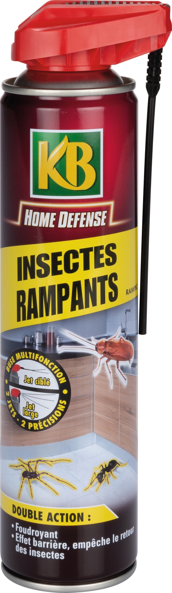 Insecticide insectes rampants KB jardin - Contenance 400 ml