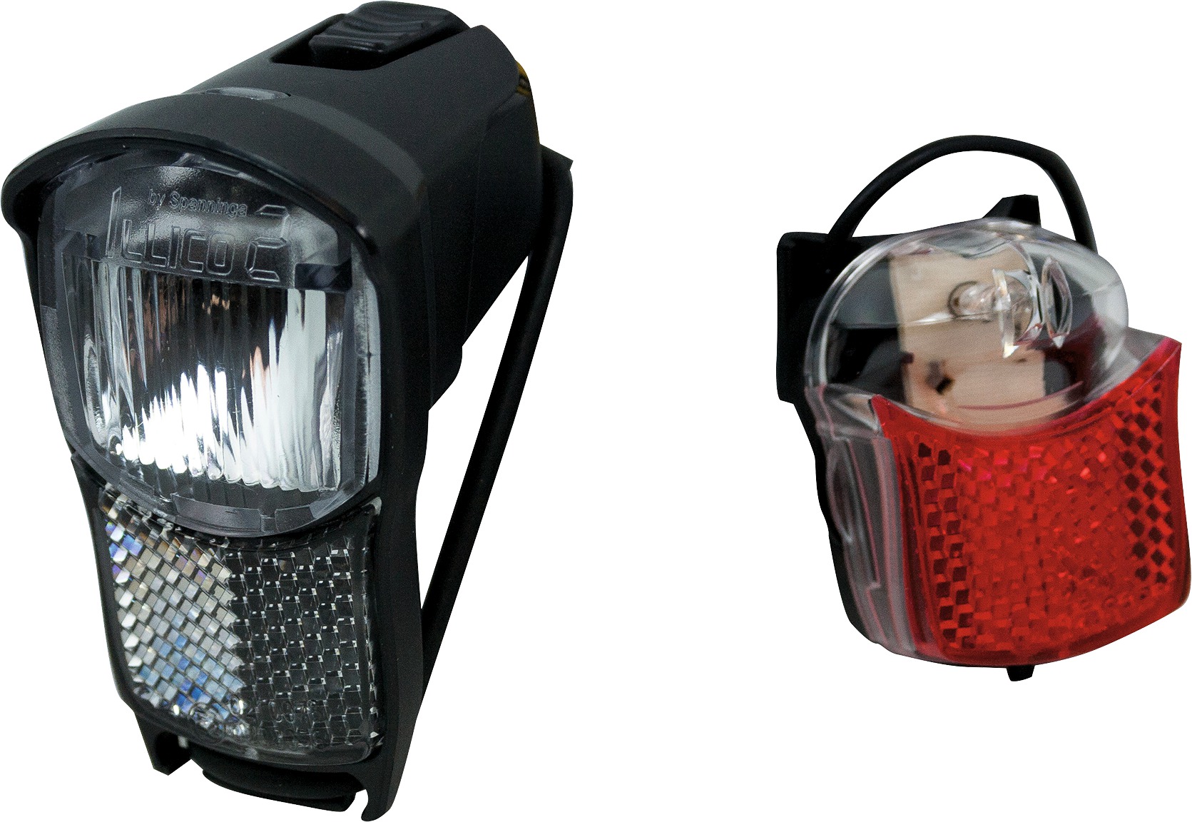 kit éclairage avant & arrière vélo Durca - LED