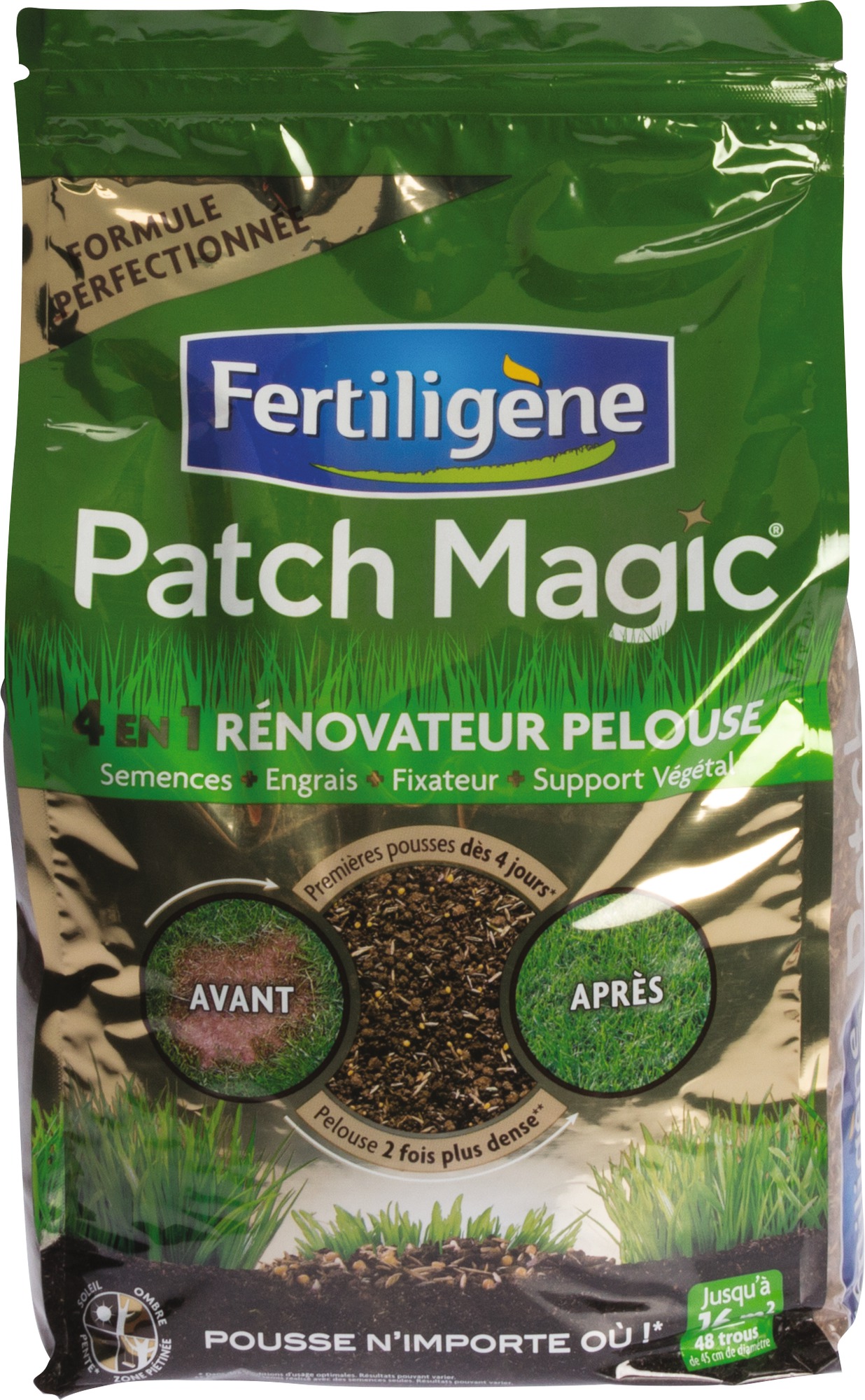 Patch Magic 4 en 1 rénovateur pelouse